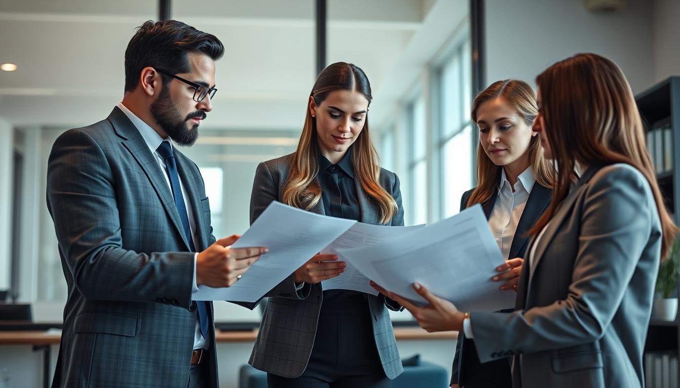 Senior legal support team